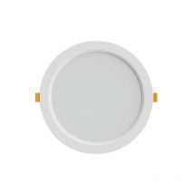Silver Electronics - Downlight encastré 18w 3000k/4000k/6000k Cct Cut Ø225mm 481803