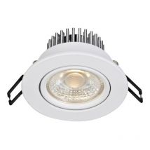 Markslojd - hera - Spot encastrable intérieur led rond blanc IP44