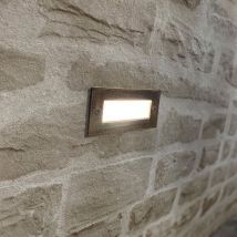 Downlight laguna exterior 1,5W IP65 2 Cubiertas Temperatura de color: 4000K blanco neutro