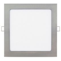 18W quadratisches LED-Einbaudownlight Nickel 6000K lm5521 Ledme