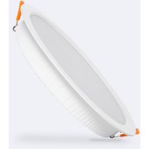 Downlight led 24W Circolare Aero 110 lm/W lifud Foro ø 200 mm Bianco Caldo 2700K