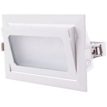 LED-Downlight-Spotlight 40W 6600Lm 4000oK Rechteckig verstellbar 40.000H [HO-COB-R-OR-40W-W]