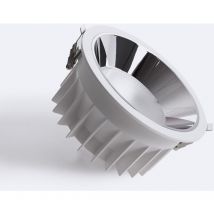 Efectoled - Downlight led 40W Rond Premium CRI90 lifud Coupe ø 180 mm 2700K Blanc chaud