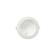 Punto led incasso 40W 4000lm Ø230mm 85° IP43 IK07 - Foratura naturale bianca 4000K Ø200mm