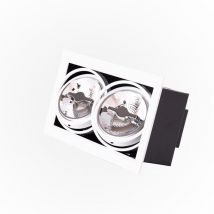 Spot encastrable led Cardan 24W 2246Lm 2700oK cree RA 90 40 000H [JW-CAR-LED-2x12W-WW]