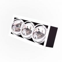 Greenice - Spot encastrable led Cardan 36W 3 600Lm 6000oK cree RA 90 40 000H [JW-CAR-LED-3x12W-CW]