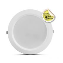 Miidex Lighting - Downlight led orion - 34/40W cct Ø230 mm cct