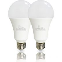 Led Atomant Sl - Bombilla led A70 E27 15W 1350LM Blanco Cálido 3000K - Pack 2 Ud.