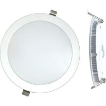 Silver Electronics - Led-downlight Einbaudownlight Kreisförmig 18w Warmlicht 4000k Led Eco
