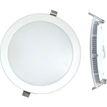 DownLight led Einbauleuchte kreisförmig 12W Weißes Licht 6000K Finish blanco