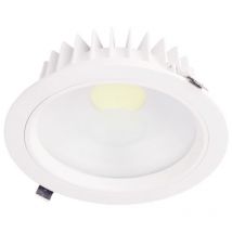 Downlight led Downlight encastré rond 15W 1080lm Ø16cm 4000K Blanc Eilen