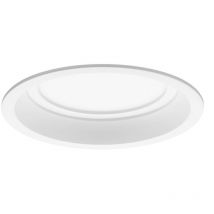 Downlight led encastrable rond pro Professional led (15W 4000K 1016lm) IP44 Ø15,8x3,2cm coloris blanc