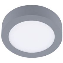 Downlight led gris à surface ronde 12W