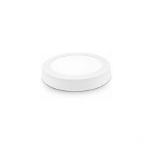 Alfa - Downlight led surface ronde blanc mat 24w neutre