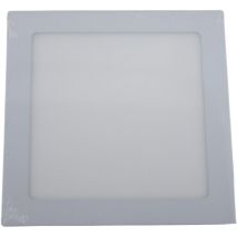 Downlight led Ultraslim Square 15W 1100lm 22.5x22.5cm 4000K Gris 25000H Primer Leader
