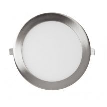 Downlight panel led Circular Niquel 6W IP44 cct 3000+4000+6000 - Iluminashop