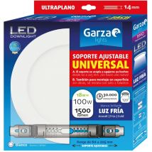 Downlight led con soporte ajustable universal para superficie o empotrable en techo. - Garza