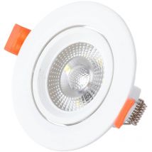 Spot led Circulaire Downlight 7W 600Lm 4200oK 38o 40 000H [HO-IN-DL7W-W]