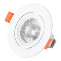 Greenice - LED-Rundstrahler Downlight 7W 562Lm 2700oK 38o 40.000H [HO-IN-DL7W-WW]