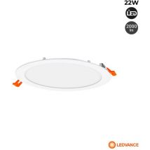 4058075573215 recess slim downlight Luminaire à led encastrable led 22 w blanc W280952 - Ledvance
