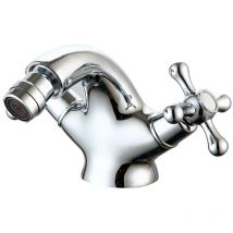 Dp Bath GCC002 Rubinetto Bidet Serie Almendro Cromato, Argento