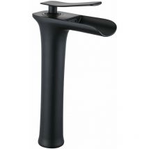 Dp Griferia - Mitigeur monocommande de lavabo en couleur noire modèle Izalco