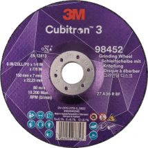 3M DPC Grinding Disc 98452 36+ T27150mmX7mmX22.23mm