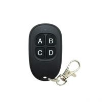 Télécommande de clonage de porte de garage 433 MHz télécommande universelle sans fil 4 boutons porte-clés - Dpzo