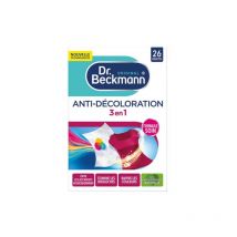 Lingettes anti décoloration 3en1 x26 Dr Beckmann