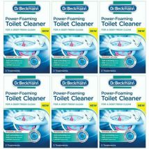 Dr. Beckmann Power-Foaming Toilet Cleaner 3x100g (Pack of 6)