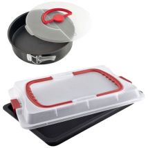 Backblech Mit Deckel Und Springform - Dr Oetker - Bake And Go - 42 X 29 Cm