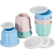Puddingformen - Set mit Deckel