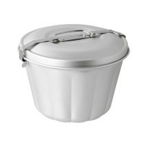 Wasserbadform Classic 2,5 l ø 19 cm Aluminium eloxiert