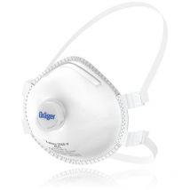 Dräger X-plore 1330 v FFP3 Lot de 5 Masques de Protection respiratoire Anti-Particules jetable Contre la poussière, Les Particules Fines