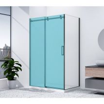 Gelco - dragon black Panneau de côté 900mm, verre clair