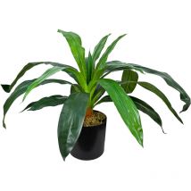 Decovego - Dragonnier Dracéna Plante Artificielle Artificiel Plastique avec Pot 45cm