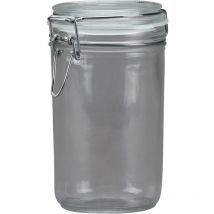 Drahtbügelglas cucinare 750 zylindrisch, mit Gummiring 0,75 l