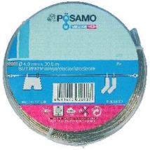 Pösamo Drahtseil-Universalleine PVC/umm. 4mmx30m