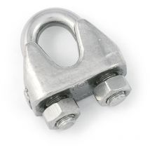 2er Pack - Drahtseilklemme für 8 mm Edelstahl aisi 316 (V4A)