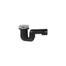 Drain de douche avec siphon articulé pehd et couvercle abs