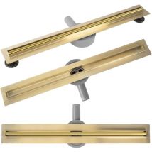 REA - drain linéaire neox slim pro gold 70