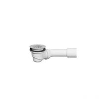 Drain siphonné pour receveurs de douche sortie réglable d.40/50 grille