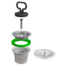 Drain traditionnel pour évier de cuisine