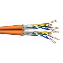Draka - Cat.7 Duplex Verlegekabel - uc 900 - HS23 - lshf - awg 23 - 100m - Installation Cable - Network (60013181)