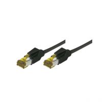 Draka - cordon patch RJ45 s/ftp cat 6a lsoh Snagless Noir- 1.50m (722015 s)