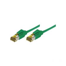 Draka CORDON PATCH RJ45 S/FTP CAT 6a LSOH Snagless vert - 1 m (72201 G)