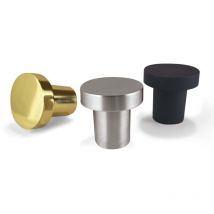 Mengual - Drako - Bouton Street R.554-N Noir Mat - drako - Bouton rond pour porte d'entrée