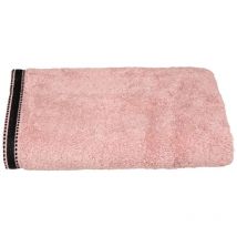 Drap de douche Joia coton rose 70x130cm - Atmosphera créateur d'intérieur