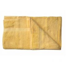 Drap de bain coton bio coloris Jaune soleil