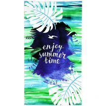 Lasa Home - Drap de bain Enjoy Summer 100 x 180 cm